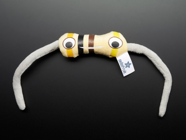 Mho the Resistor - Circuit Playground Plushie