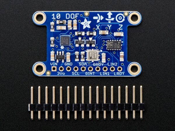 10-DOF IMU Breakout - L3GD20H + LSM303 + BMP180
