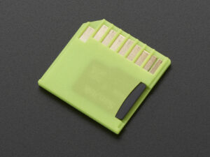 1693-00.jpg Green Shortening microSD adapter for Raspberry Pi & Macbooks