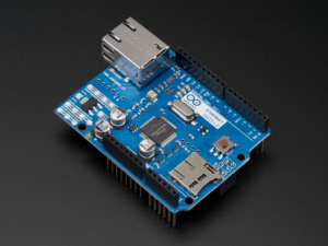 201-00.jpg Arduino Ethernet shield R3 with micro SD connector - Assembled