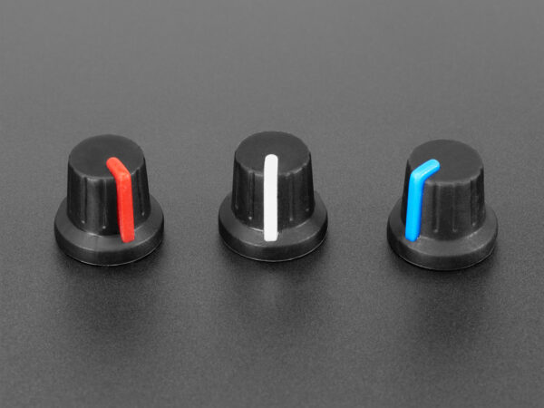 Potentiometer Knob - Soft Touch T18 - White