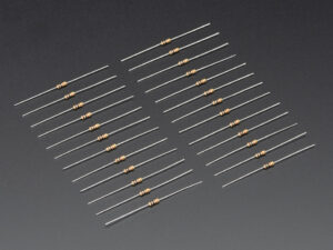 Through-Hole Resistors - 10K ohm 5% 1/4W - Pack of 25