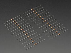 Through-Hole Resistors - 22K ohm 5% 1/4W - Pack of 25