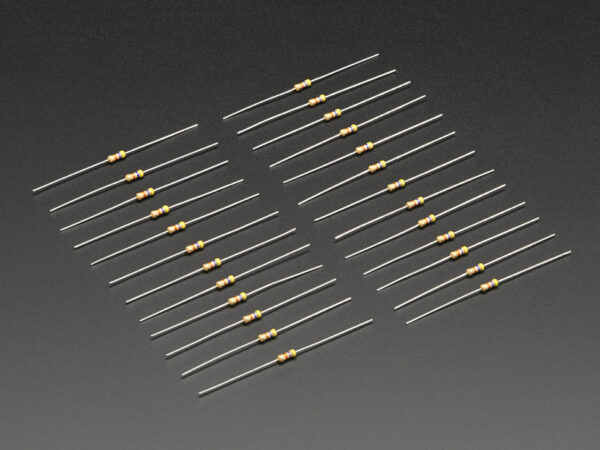 Through-Hole Resistors - 47K ohm 5% 1/4W - Pack of 25
