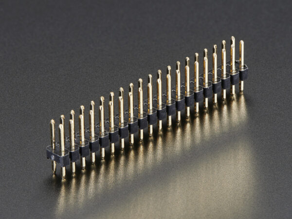 Break-away 0.1" 2x20-pin Strip Dual Male Header