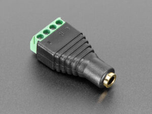 3.5mm (1/8") 4-Pole (TRRS) Audio Jack Terminal Block