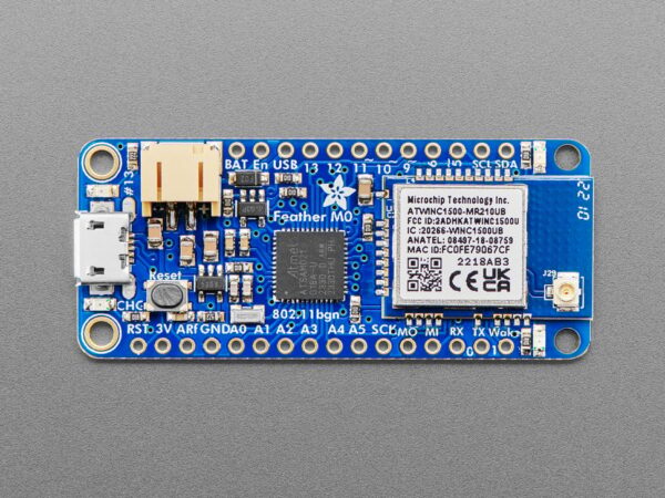 3061-09.jpg Feather M0 WiFi with uFL - ATSAMD21 + ATWINC1500