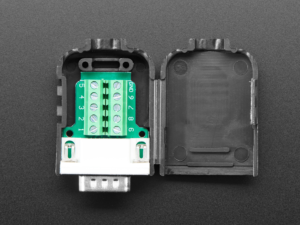 3123-04.jpg DE-9 (DB-9) Male Plug to Terminal Block Breakout