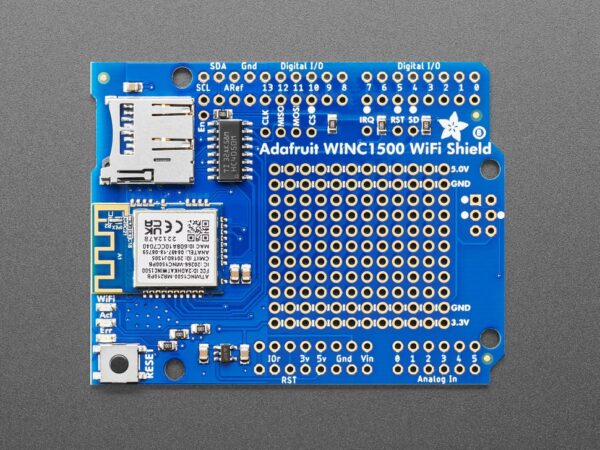 WINC1500 WiFi Shield with PCB Antenna