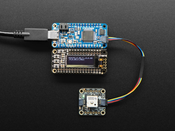 Mini GPS PA1010D - UART and I2C - STEMMA QT