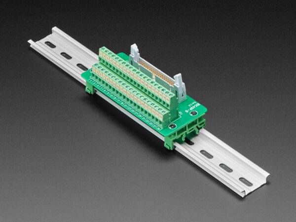 4437-05.jpg DIN Rail 2x20 IDC to Terminal Block Adapter Breakout