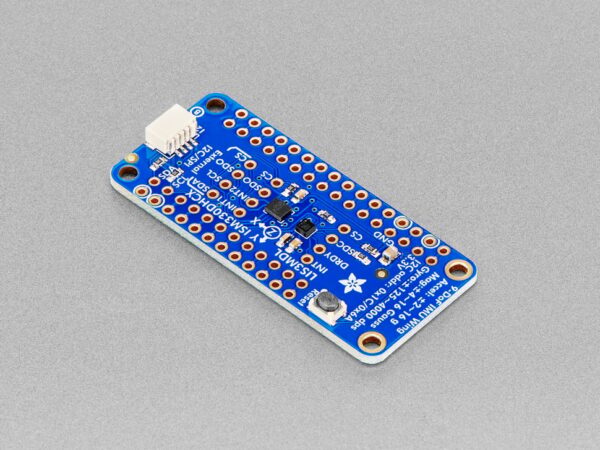 ISM330DHCX + LIS3MDL FeatherWing - High Precision 9-DoF IMU