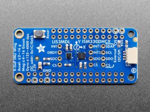 ISM330DHCX + LIS3MDL FeatherWing - High Precision 9-DoF IMU