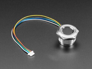 Rugged Panel Mount Fingerprint Sensor with Bi-Color LED Ring - R503