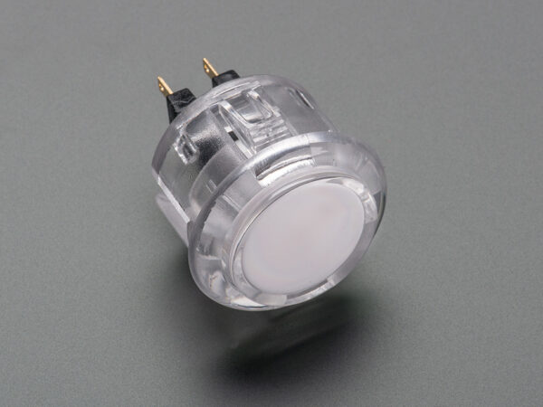 471-00.jpg Arcade Button - 30mm Translucent Clear