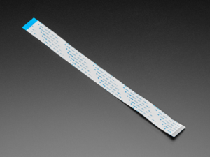40-pin 0.5mm pitch FPC Flex Cable with A-B Connections - 25cm long