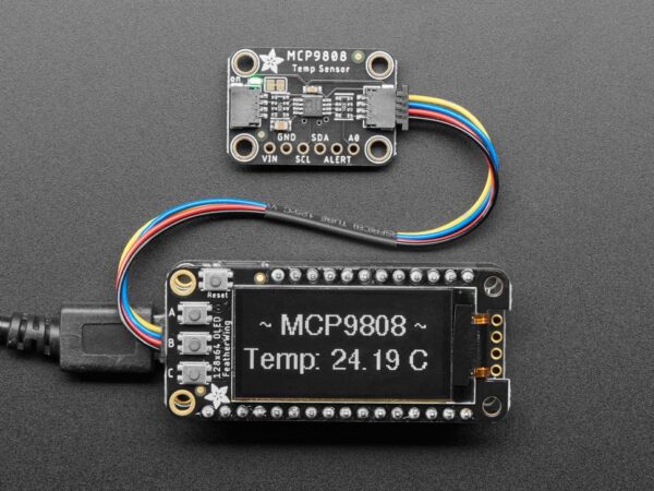 MCP9808 High Accuracy I2C Temperature Sensor Breakout - STEMMA QT / Qwiic