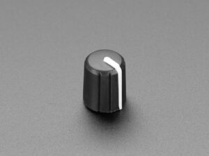 Slim Rubber Rotary Encoder Knob - 11.5mm x 14.5mm D-Shaft