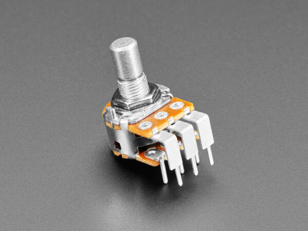 Alpha Dual-Gang 16mm Right-angle PC Mount - 1K Audio - RV16A01F-41-15R1-A1K-30H4