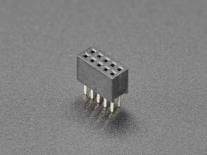 0.05" Pitch Thru-Hole Female Socket Header 2x5 10-pin