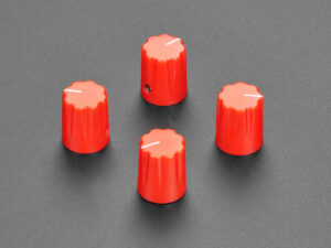 Stacked from 11 images. Method=B (R=2,S=5) Red Micro Potentiometer Knob - 4 pack