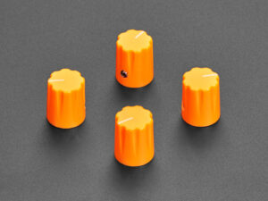 Stacked from 11 images. Method=B (R=2,S=5) Orange Micro Potentiometer Knob - 4 pack
