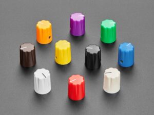 5542-01.jpg Multi-Color Micro Potentiometer Knob - Rainbow 10 pack