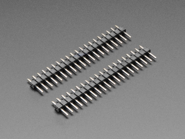 Short Plug Headers for Raspberry Pi Pico - 2 x 20 Male Headers