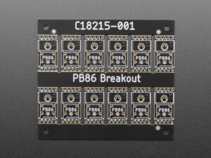 PB86 Step Switch Breadboard-Friendly Breakout PCB - Pack of 12