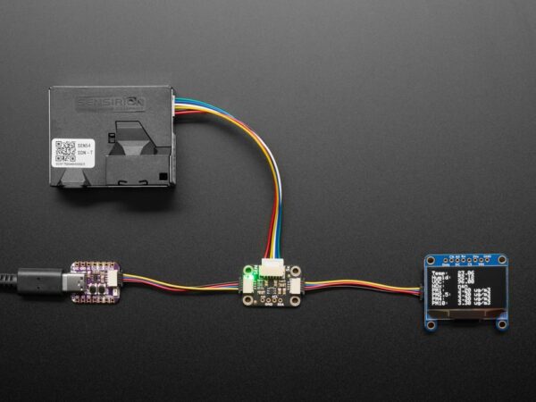 SEN54 or SEN55 Adapter Breakout - STEMMA QT / Qwiic