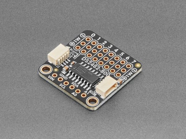 6027-00.jpg DS2482S-800 8 Channel I2C to 1-Wire Bus Adapter - STEMMA QT / Qwiic