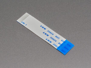 22-pin 0.5mm pitch FPC Flex Cable for DSI CSI or HSTX -  5cm