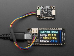 BMP581 I2C or SPI Temperature and Pressure Sensor - STEMMA QT