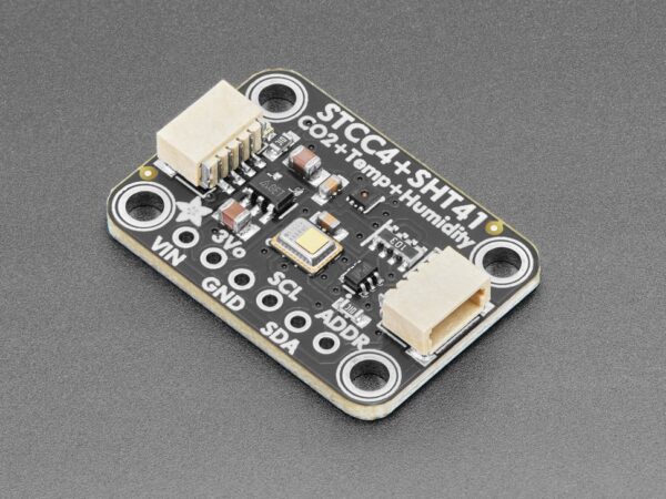 STCC4 and SHT41 - CO2, Temperature & Humidity Sensor - STEMMA QT / Qwiic