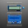 716-07.jpg RGB LCD Shield Kit w/ 16x2 Character Display - Only 2 pins used! - POSITIVE DISPLAY