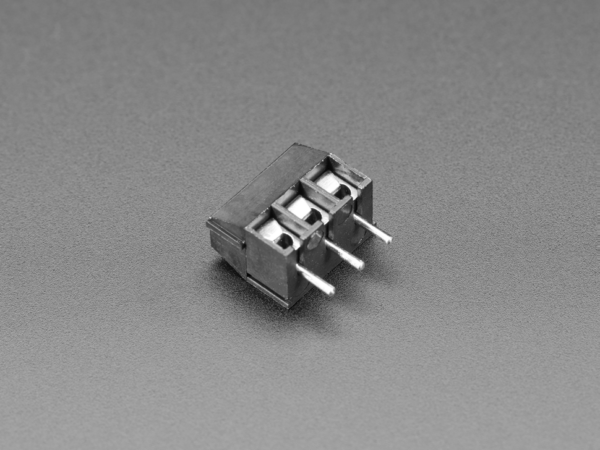 725-08.jpg Terminal Block - 3-pin 3.5mm - pack of 5!