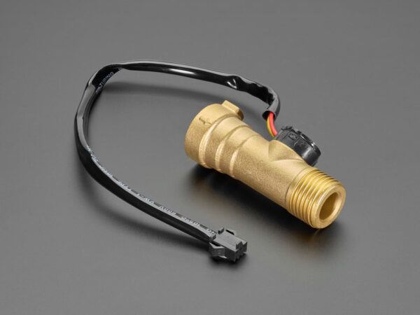 Liquid Flow Meter -  Brass 1/2" Nominal Threaded