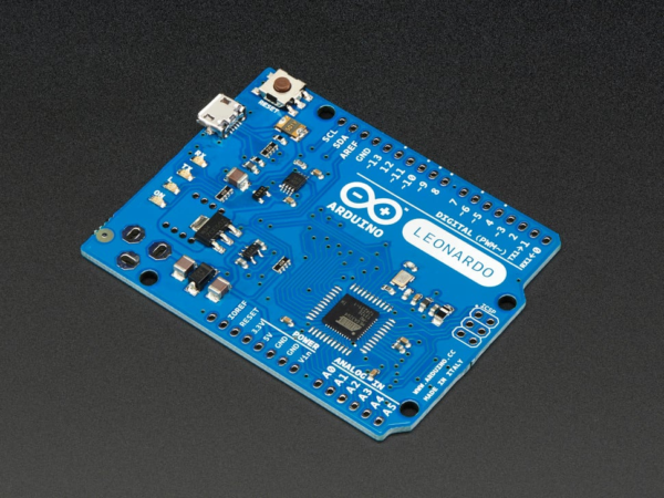 Arduino Leonardo ATmega32u4 without headers