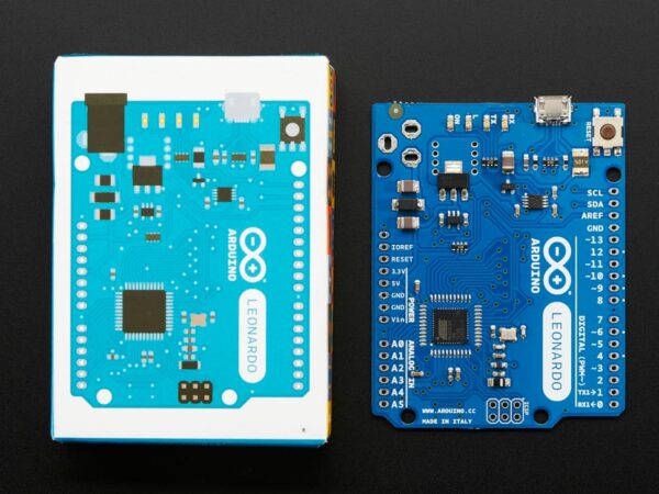 Arduino Leonardo ATmega32u4 without headers