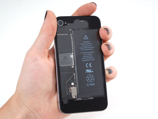 Clear No-Logo iPhone Replacement Back - iPhone 4