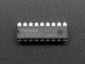 ULN2803: 8 Channel Darlington Driver (Solenoid/Unipolar Stepper) - ULN2803A